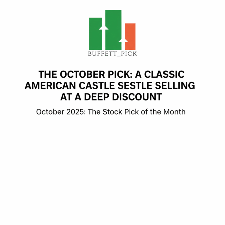 BuffettPick October Stock Pick