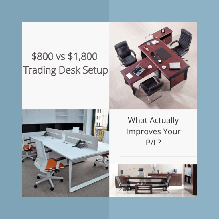 office desk setup